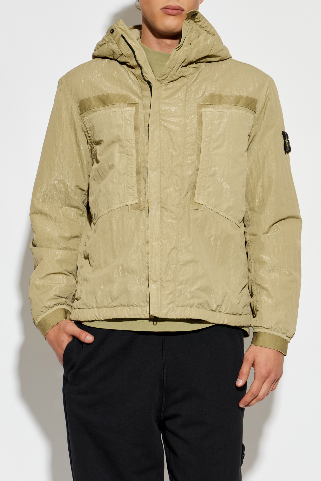 Green Insulated jacket Stone Island - Vitkac GB